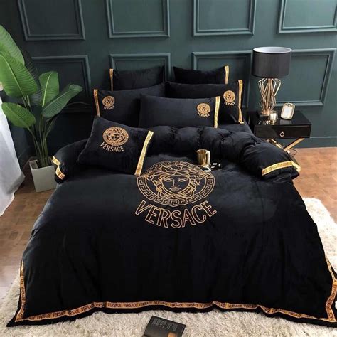 versace king size bedding set.